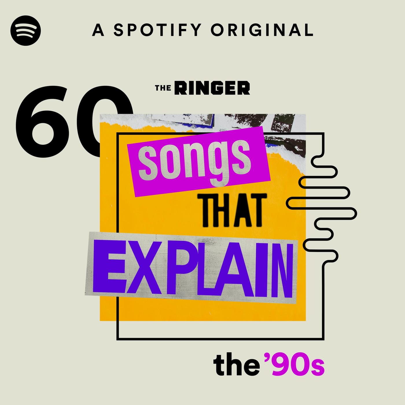 Sixty Songs That Explain the 90s podcast logo
